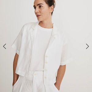 NWT Madewell Linen Top